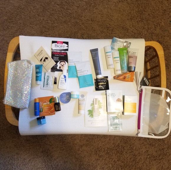 Ulta Beauty Other - 27 Piece Ulta,Sephora Skincare Samples+ Makeup Bag